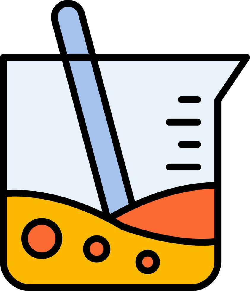 Beaker Vector Icon