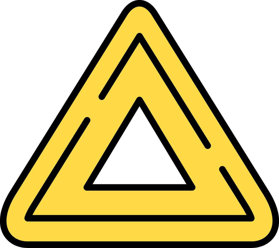 Hazard Vector Icon