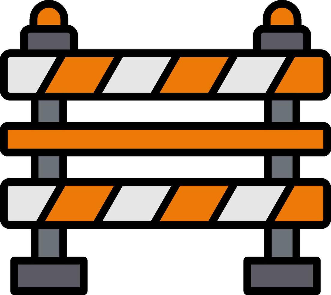 Barricade Vector Icon