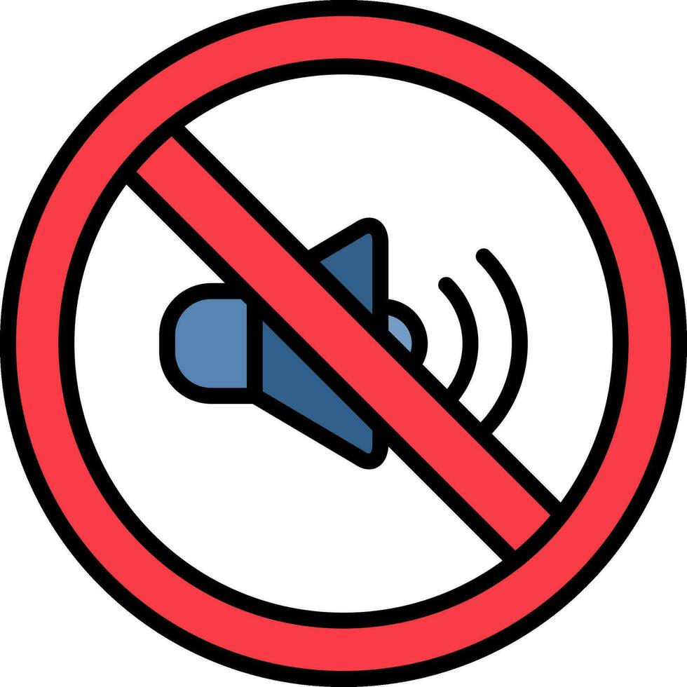 No Sound Vector Icon