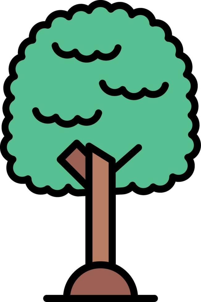 Pecan Vector Icon