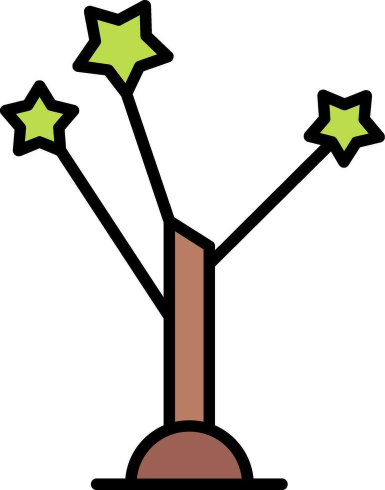 Joshua árbol vector icono