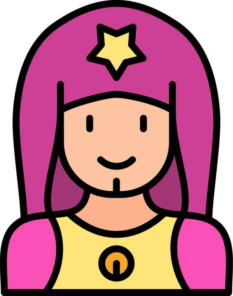 Superhero Vector Icon