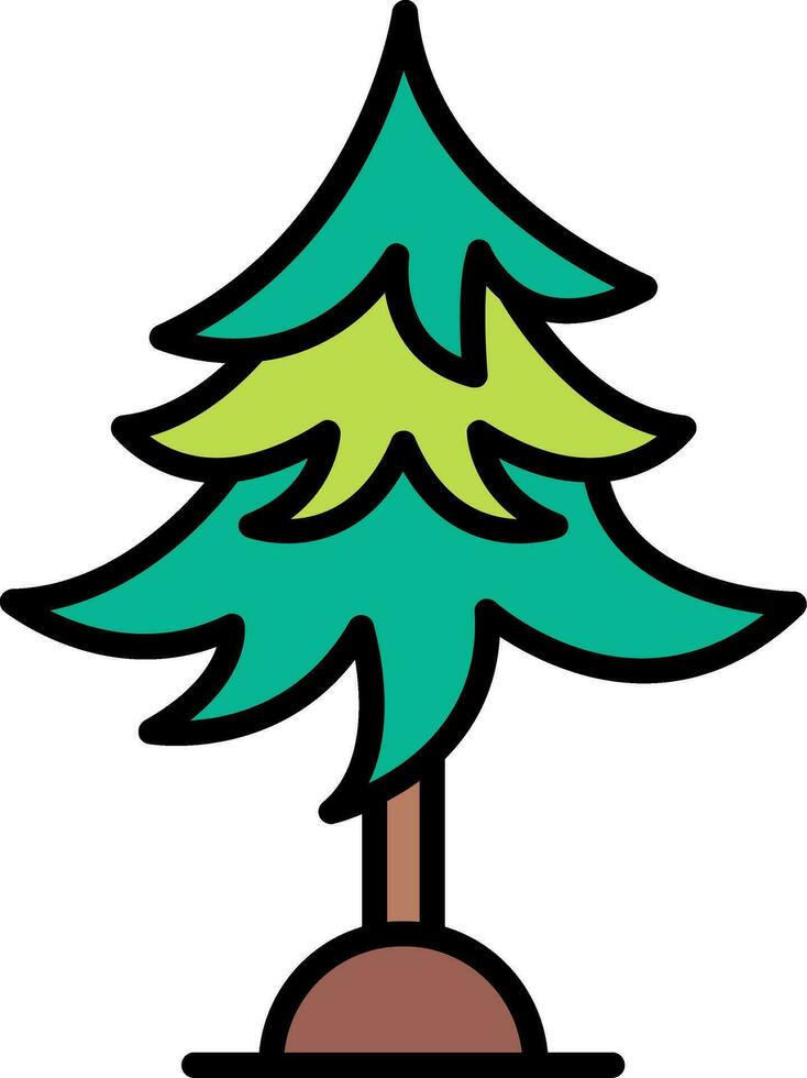 Fir Vector Icon