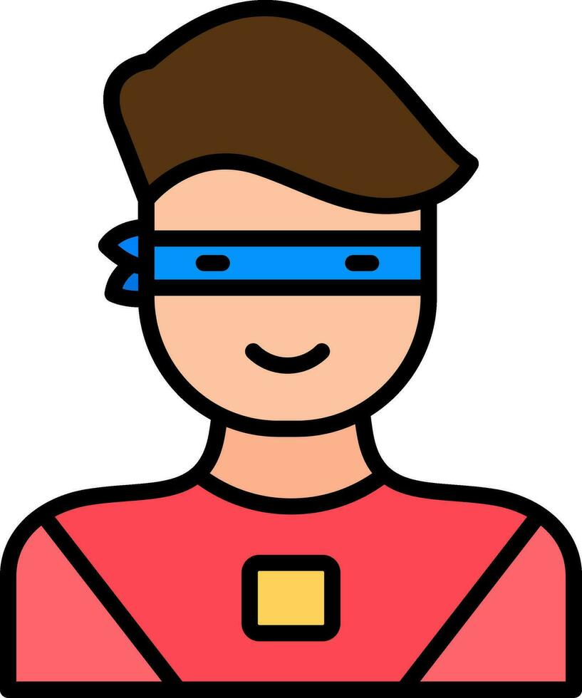 Superhero Vector Icon