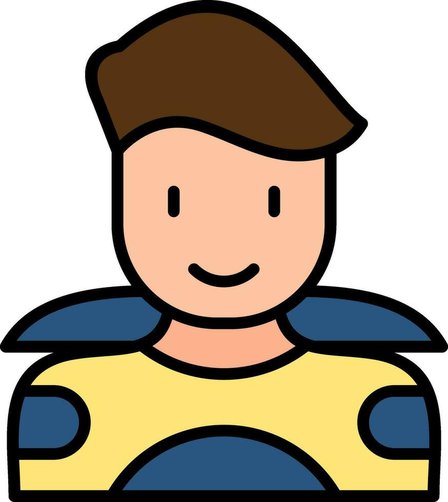 Superhero Vector Icon