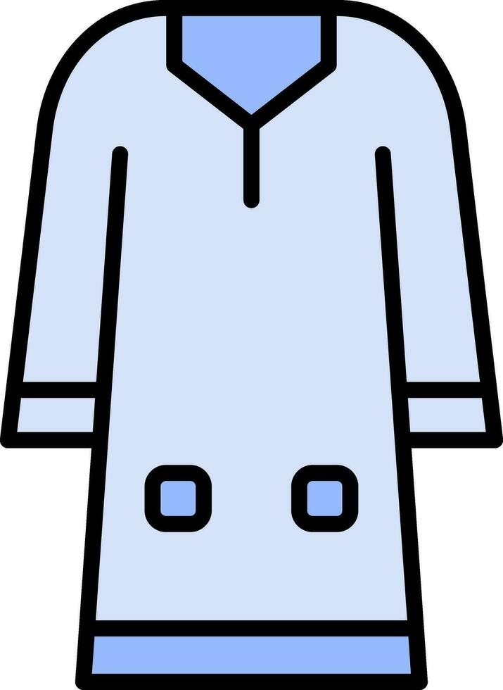 Djellaba Vector Icon