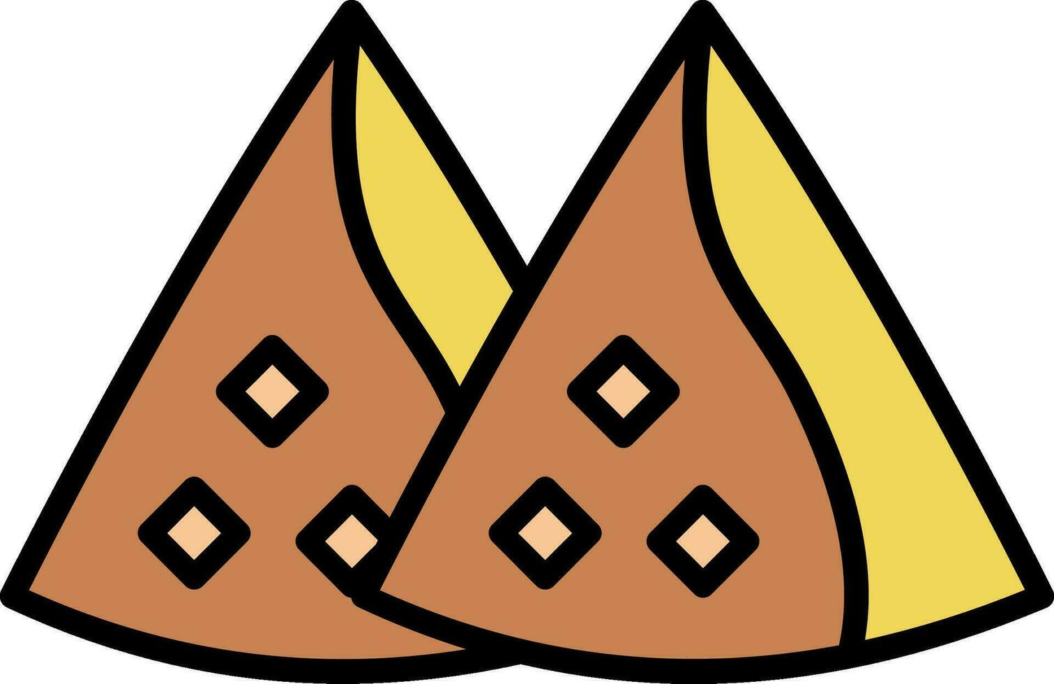 Samosa Vector Icon