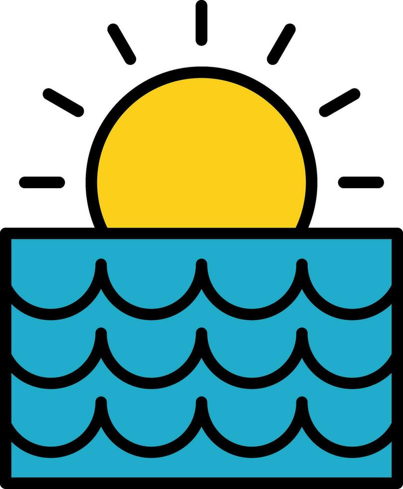 Sunrise Vector Icon