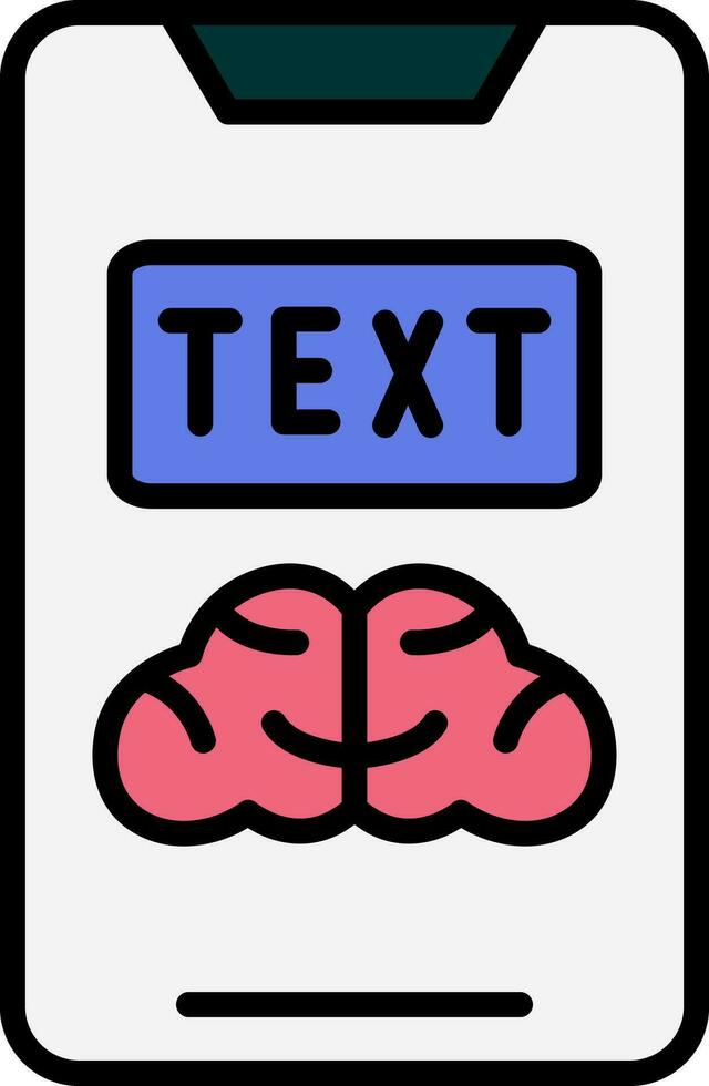 Text Vector Icon