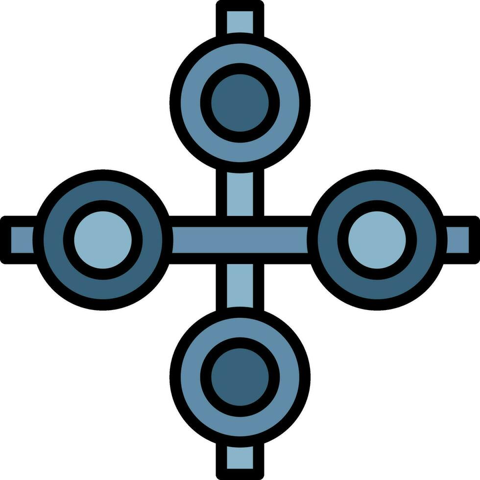 Offset Vector Icon