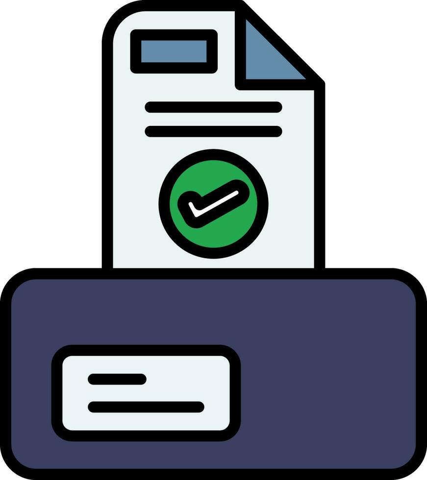 icono de vector de archivo