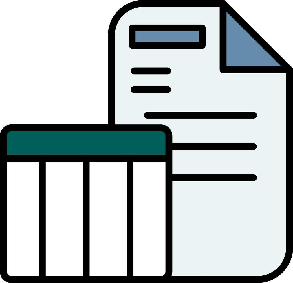 Data Vector Icon