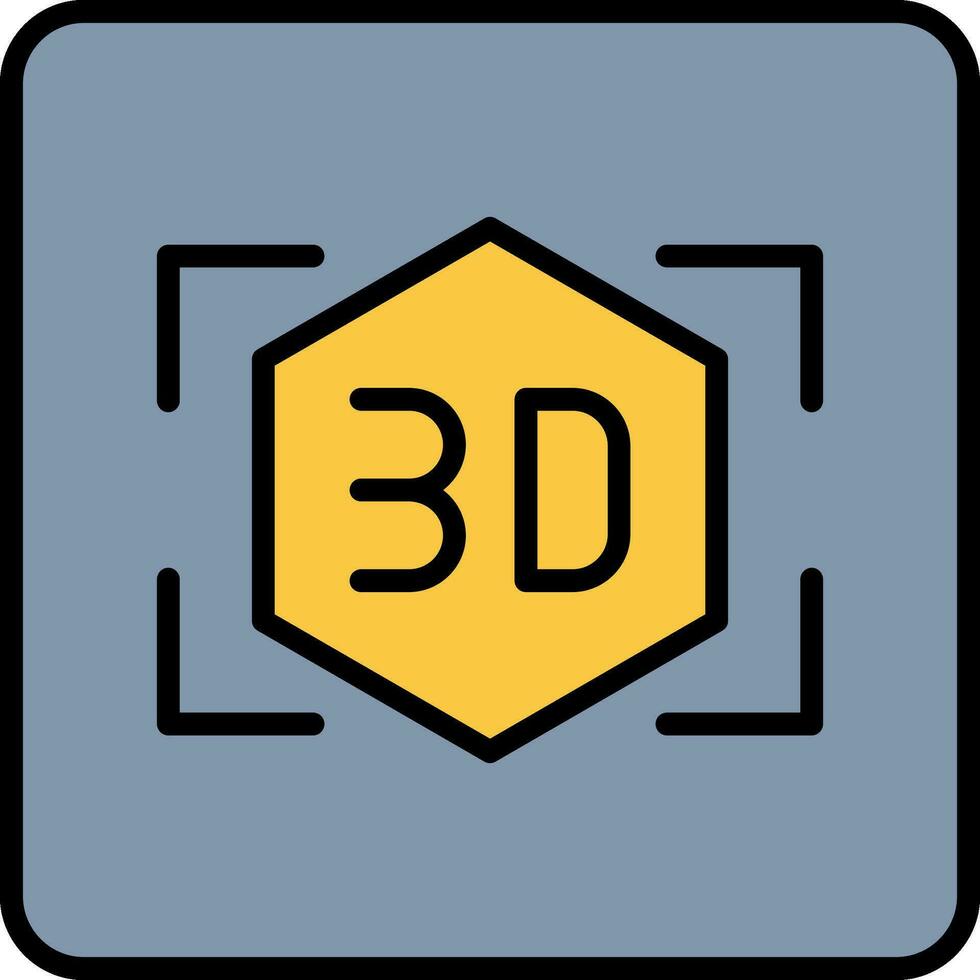 icono de vector 3d