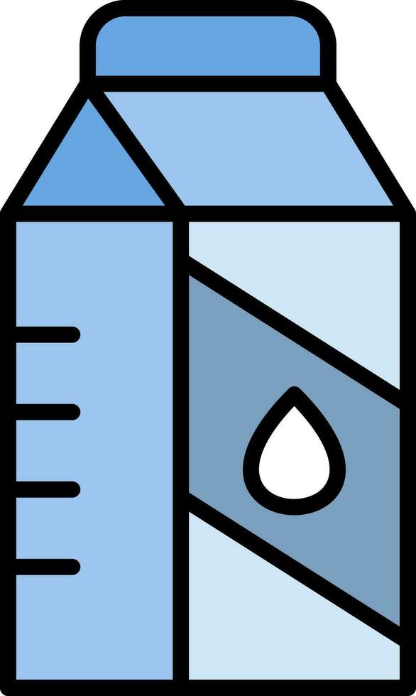 icono de vector de leche