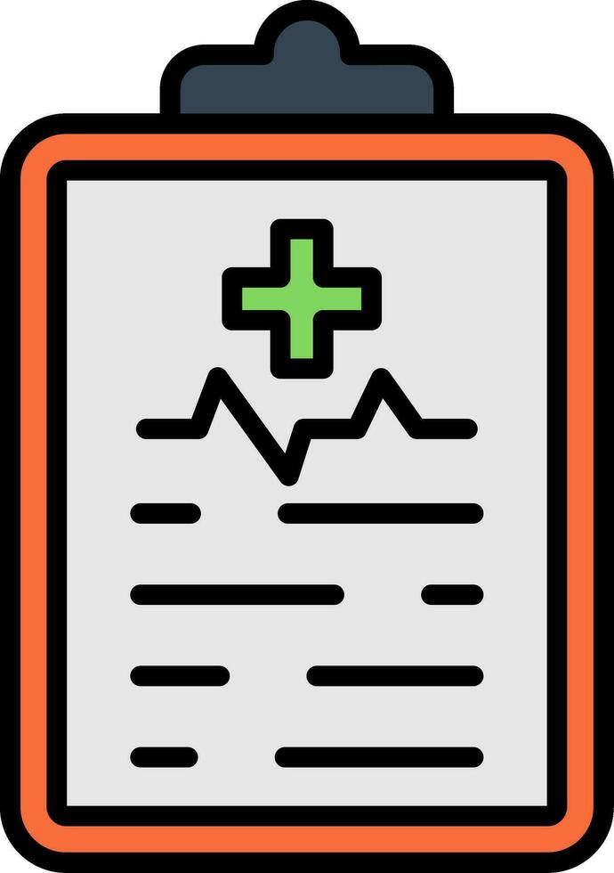 Medical Report Vector Icon