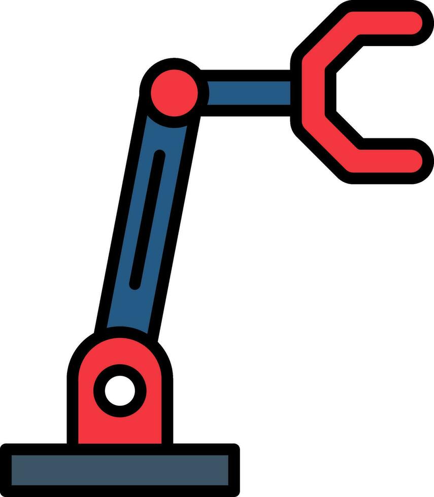 Robotic Arm Vector Icon