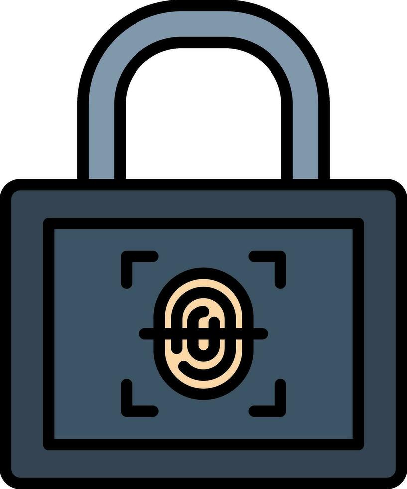 Fingerprint Vector Icon