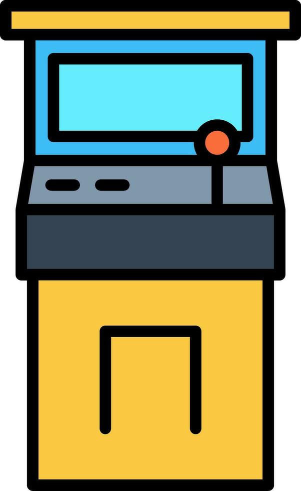 icono de vector de arcade