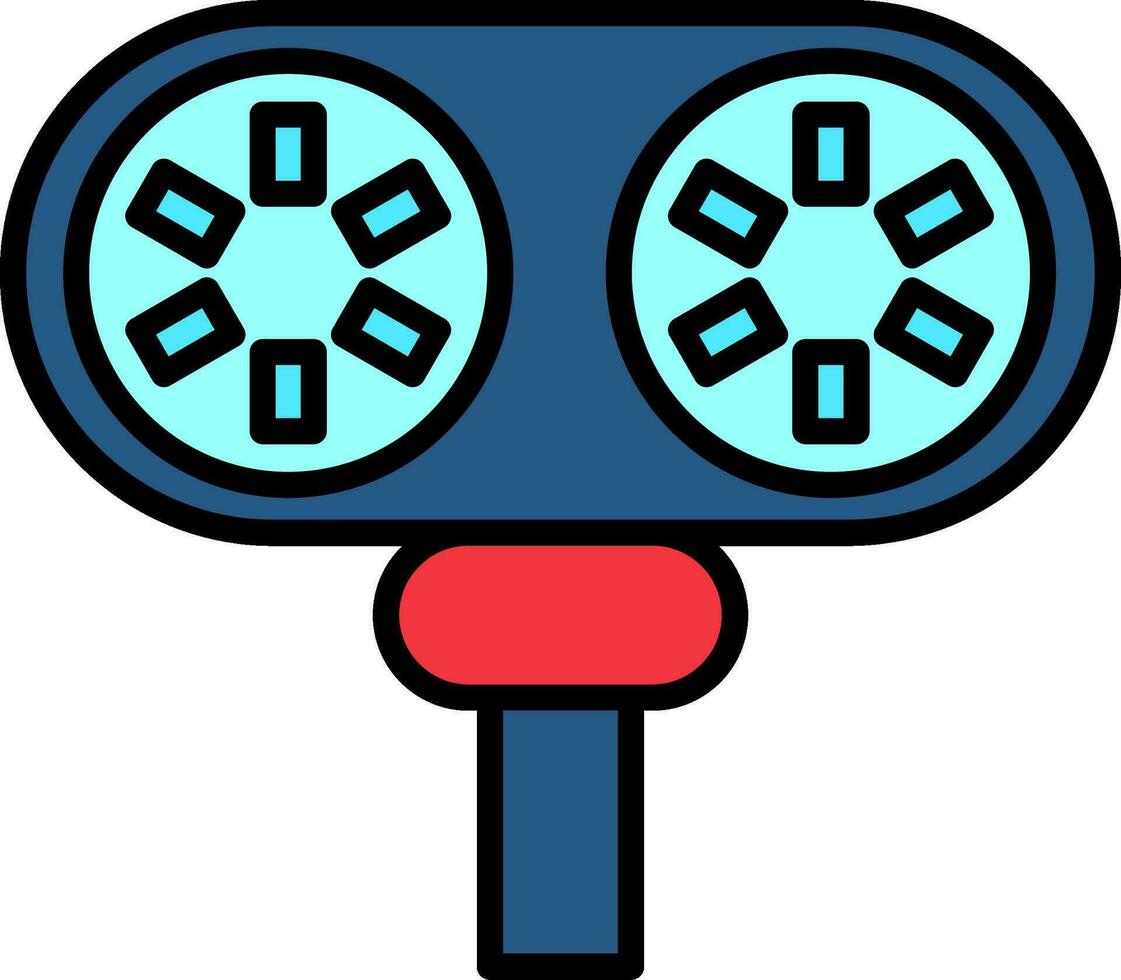 Stereoscope Vector Icon