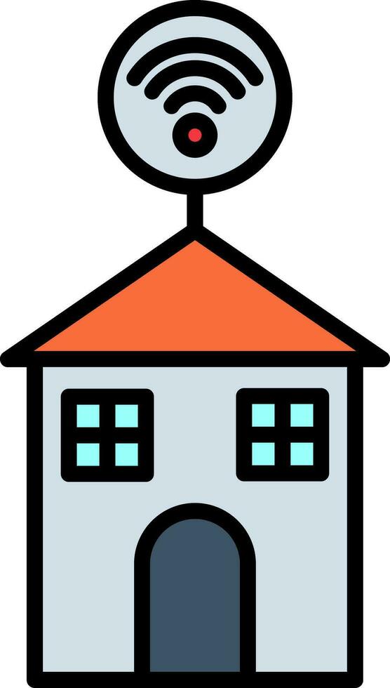 Smart House Vector Icon