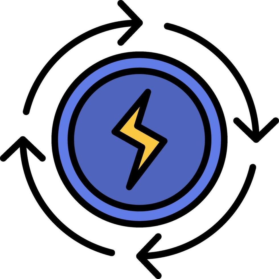 Renewable Energy Vector Icon