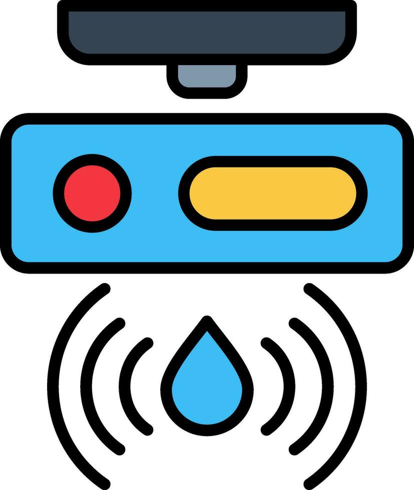 icono de vector de sensor