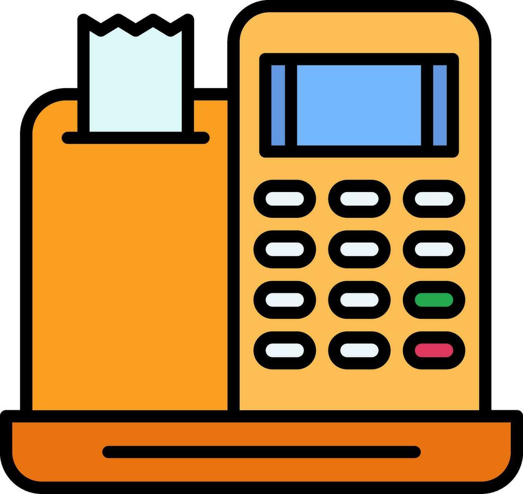 Cash Register Vector Icon