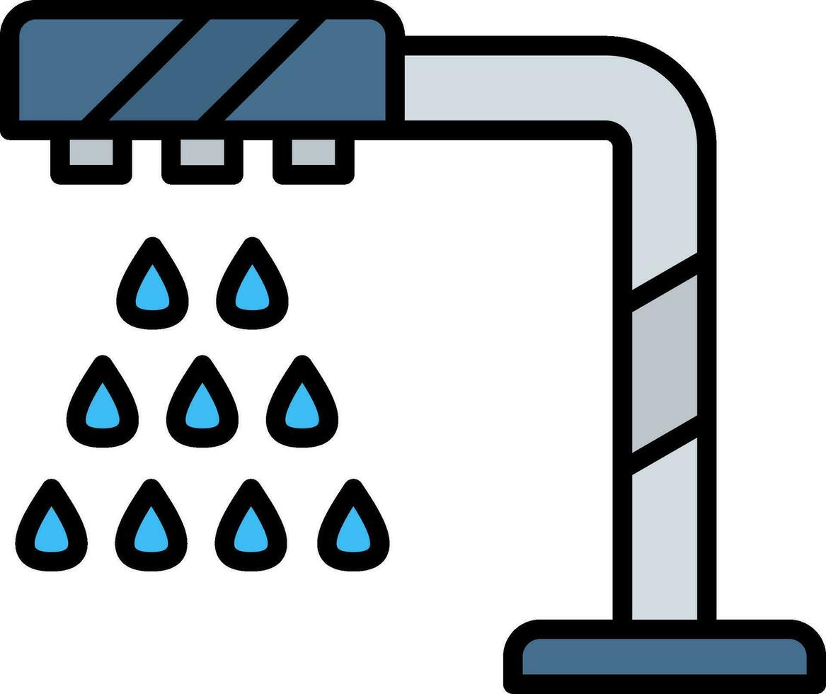 Shower Head Vector Icon