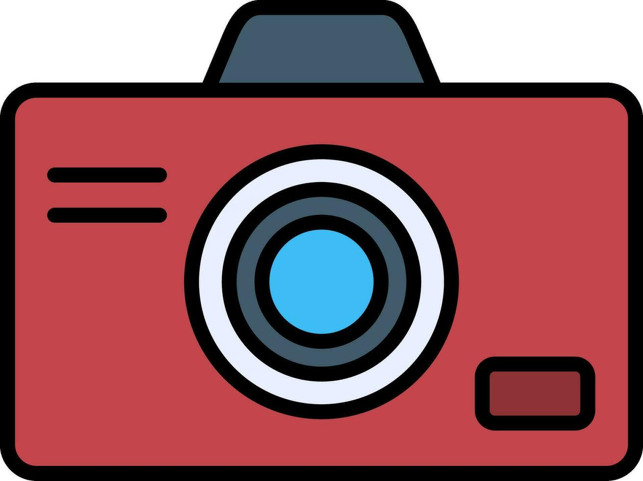 icono de vector de camara