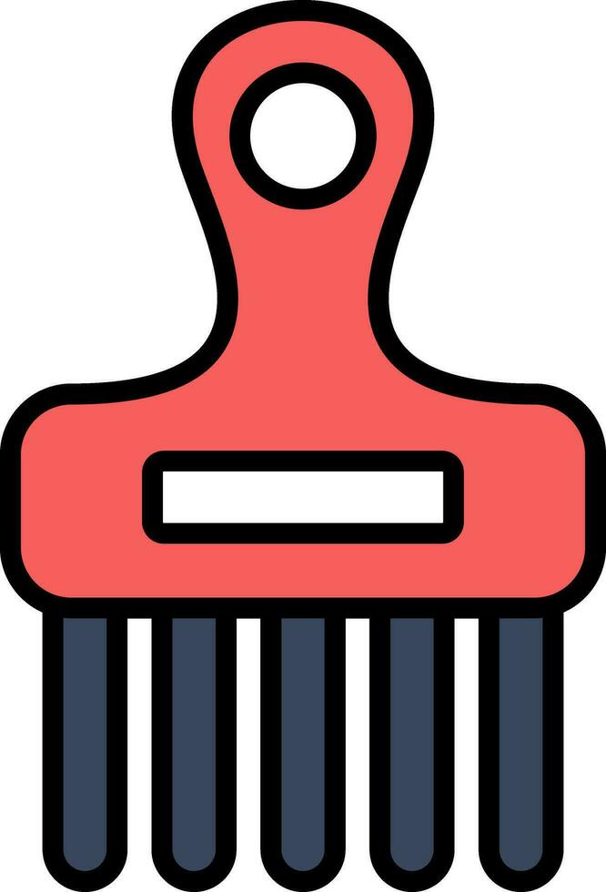Afro Comb Vector Icon