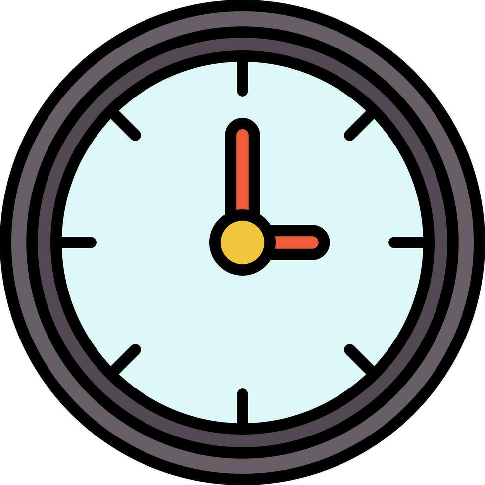 Clock Vector Icon