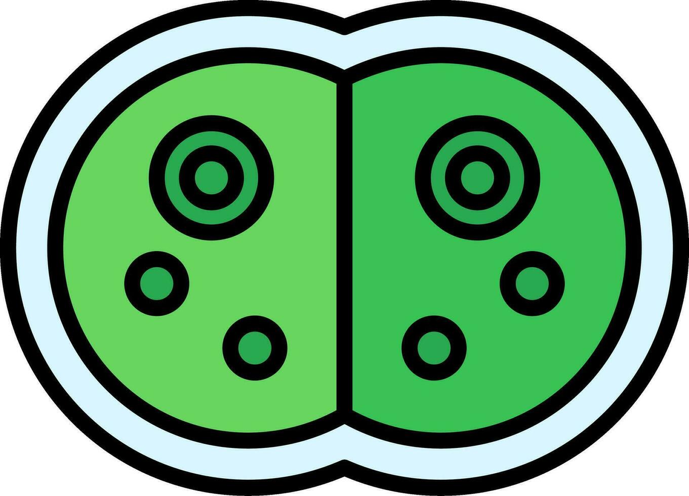 Synechocystis Cyanobacteria Vector Icon