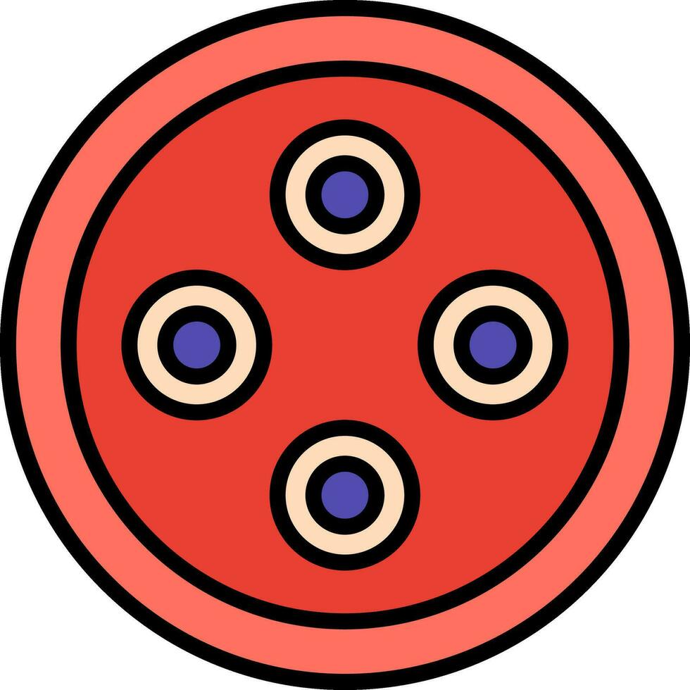 Plasmodium Falciparum Vector Icon