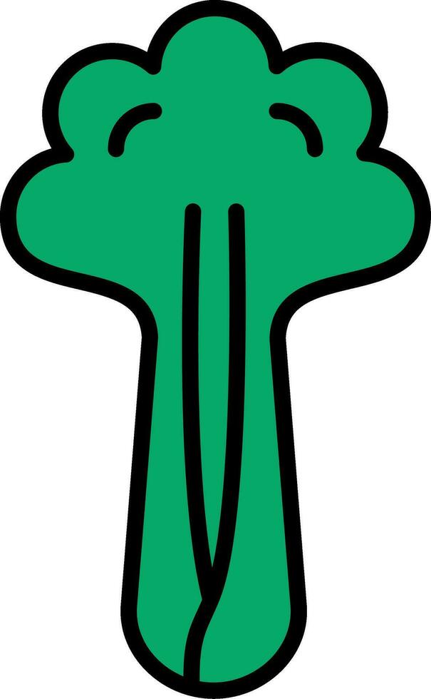Broccoli Vector Icon