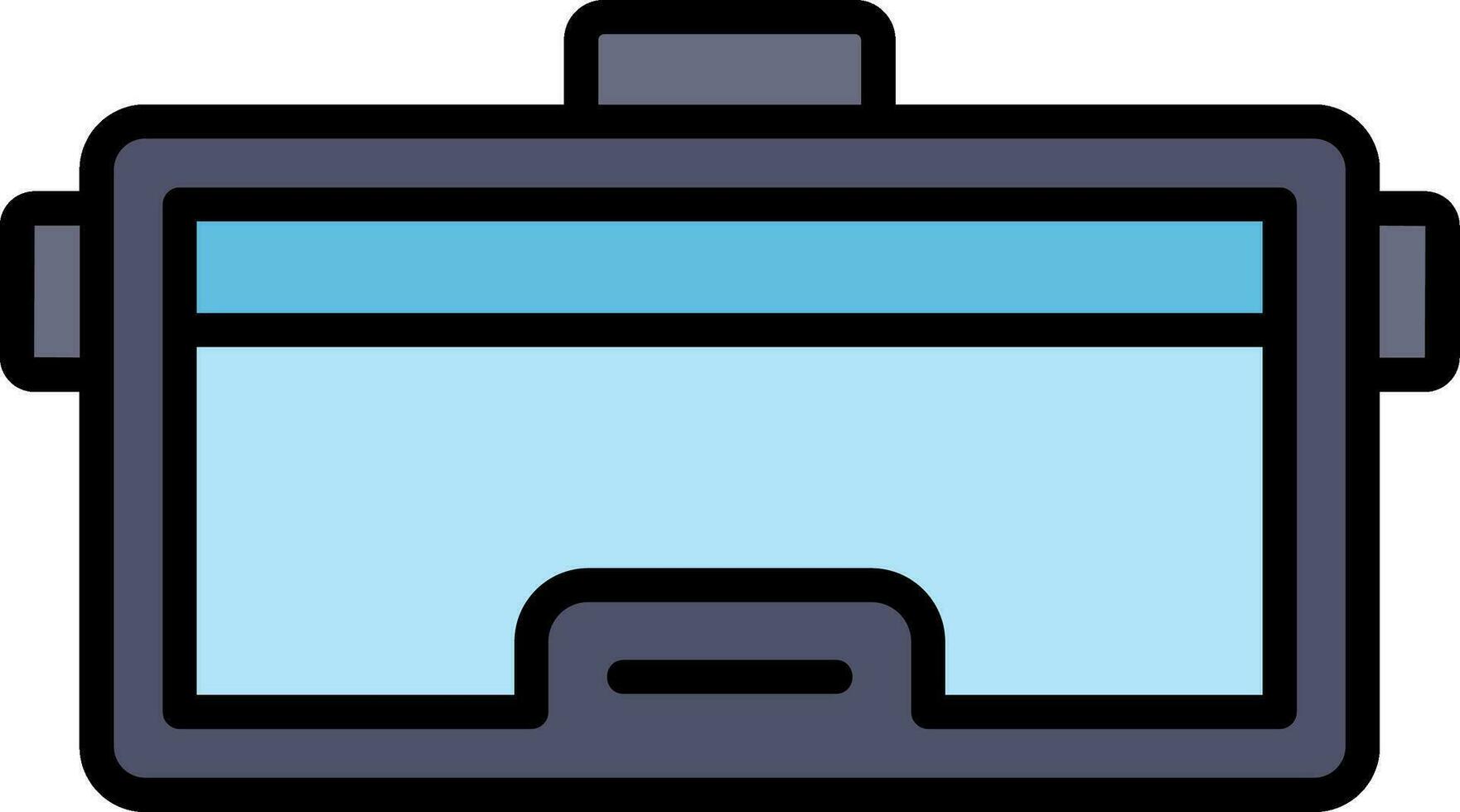 Virtual Reality Glasses Vector Icon