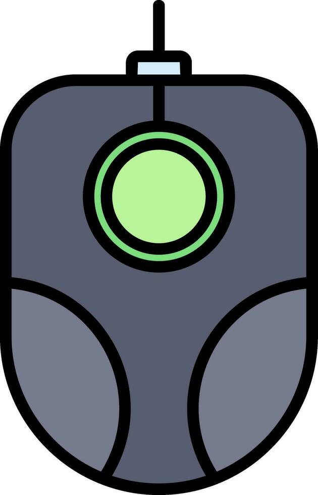 Trackball Vector Icon