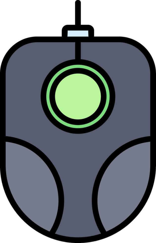 trackball vector icono