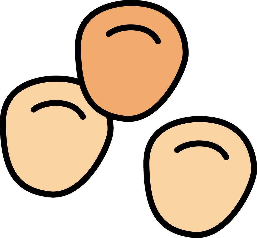 Chikpeas Vector Icon