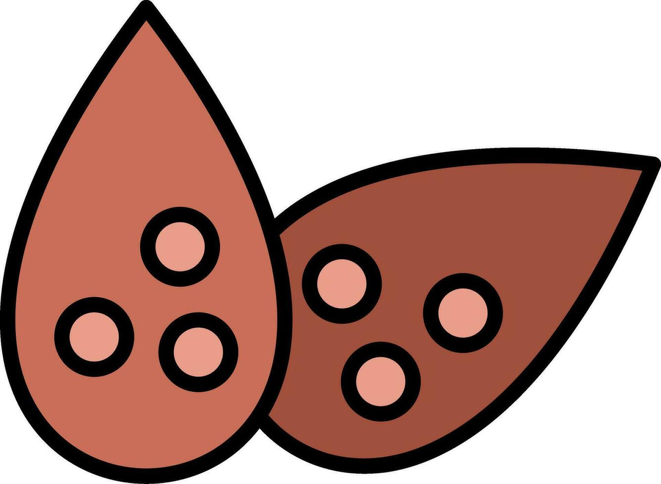 Lentils Vector Icon