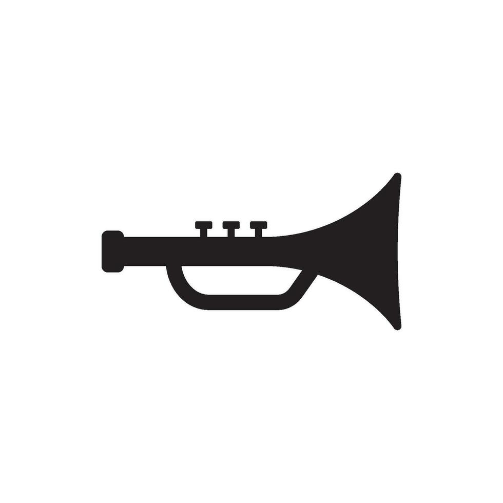 trumpet icon vector