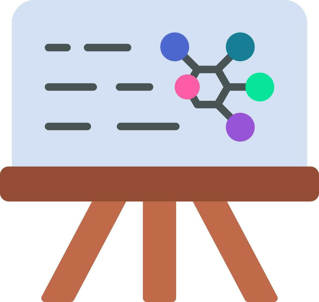 Science Presentation Vector Icon