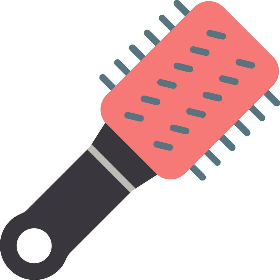 Hair Brush Vector Icon