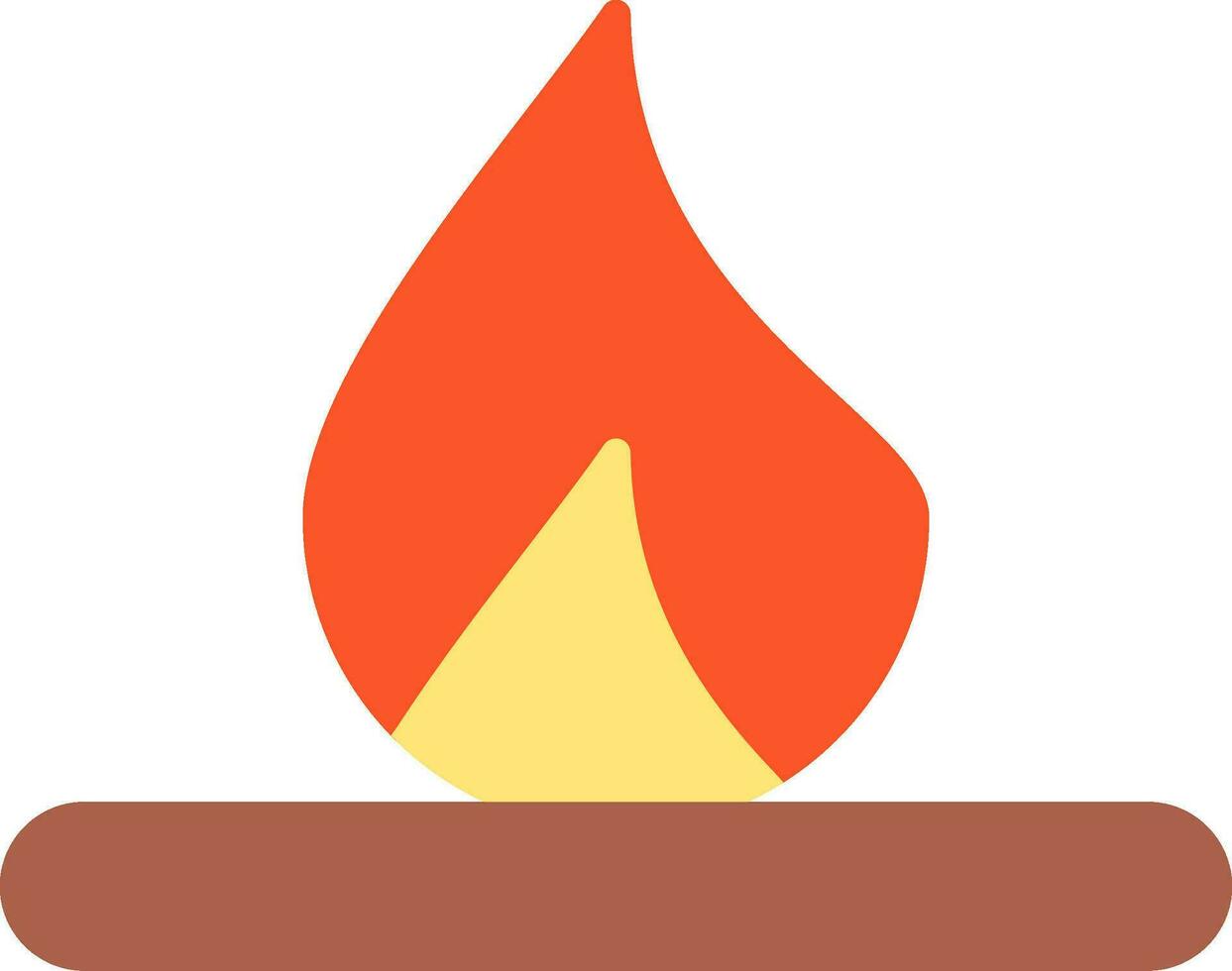 Burning Vector Icon