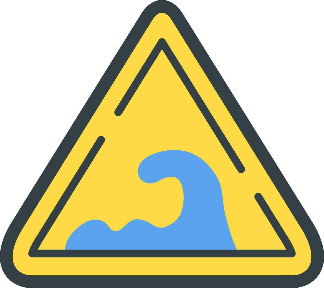 Big Wave Vector Icon