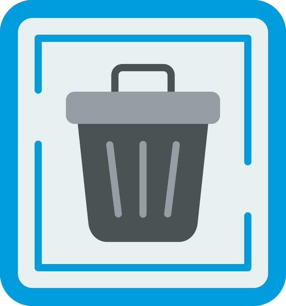 Trash Sign Vector Icon