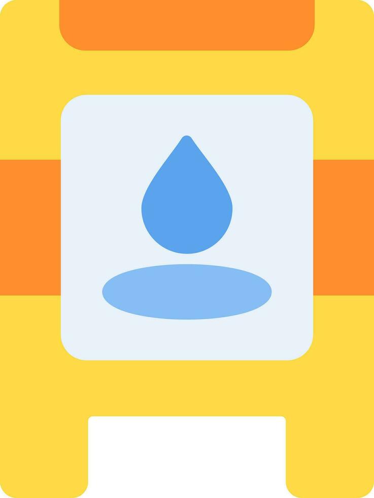 Wet Floor Vector Icon
