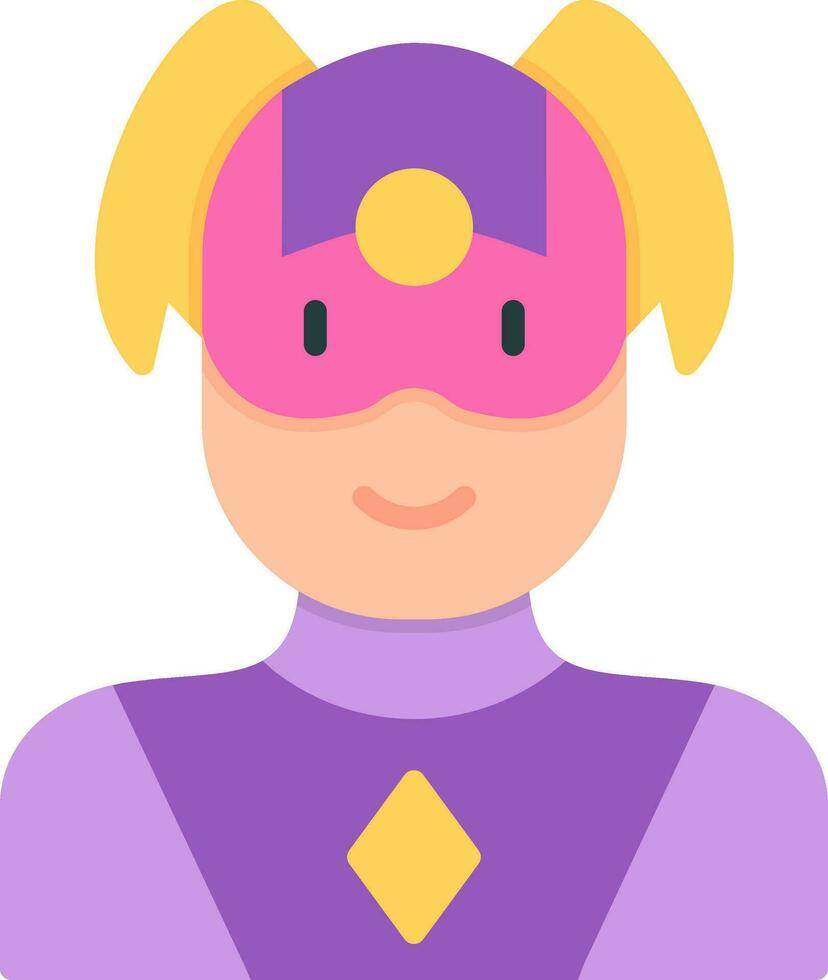 Superhero Vector Icon