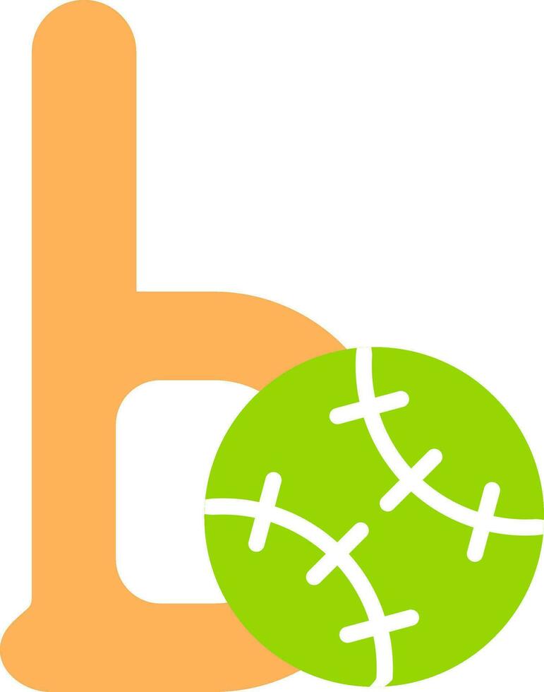 Small B Vector Icon