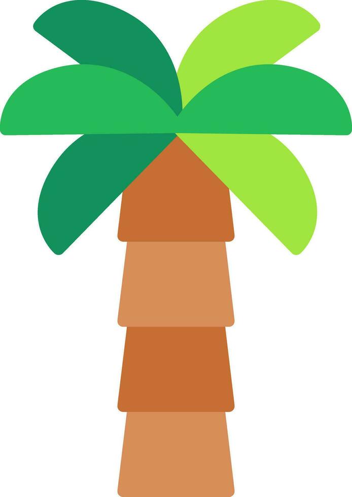 icono de vector de árbol de Palma